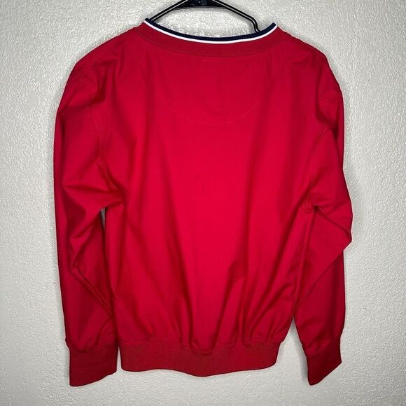 Y2K Nike Center Swoosh Windbreaker Pullover Womens Small - Picture 4 of 5